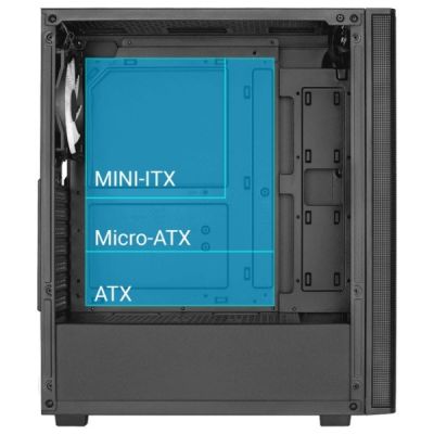 6. AEROCOOL PGS DESIGNER-G-BK-v1 Gehäuse