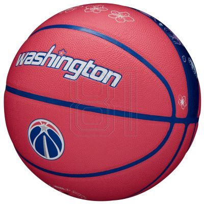 2. Wilson NBA Team City Collector Basketball Washington Wizards Ball WZ4016430ID