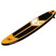 14. SET - SUP-BOARD 90KG AUFBLASBARES SURF 245x57x10CM ORANGE
