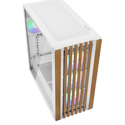9. Sharkoon Rebel C70G RGB ATX-Gehäuse, 1x Glas, Weiß