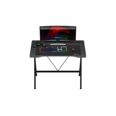 19. Huzaro Hero 1.4 Schwarzer Gaming-Schreibtisch