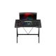 19. Huzaro Hero 1.4 Schwarzer Gaming-Schreibtisch