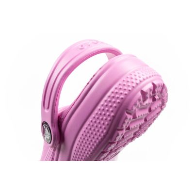7. Crocs Classic Kinder-Clog-Sandalen, modisches Rosa, bequem, leicht