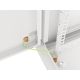 16. Wandmontierter Einbauschrank, 19" 12U 600x600, Grau, Metalltüren (zerlegt)