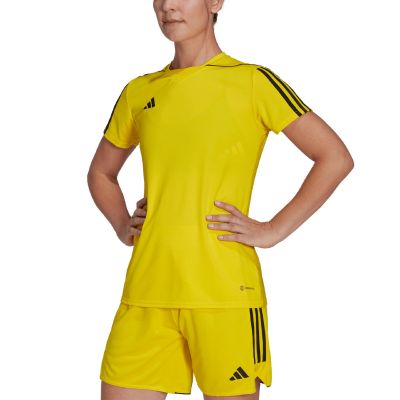12. adidas Tiro 23 League Trikot für Damen, Gelb, HR4614