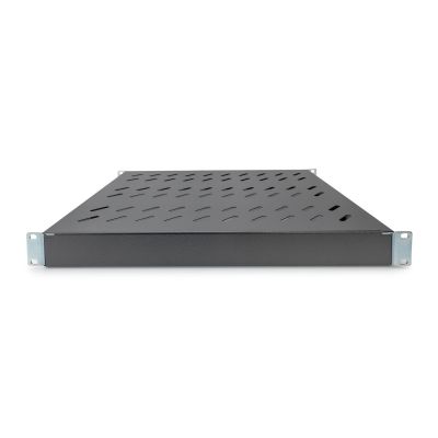 4. Digitus-Regal mit variablen Montageschienen zur Festinstallation in 483 mm (19") Schränken