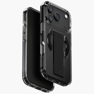 Uniq Heldro Air Case für iPhone 17 Pro Magclick Charging - Schwarz