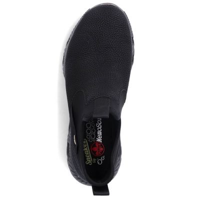 32. Rieker W RKR616 bequeme Schlupfstiefelette, schwarz