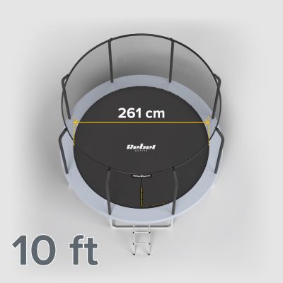 13. REBEL ACTIVE TRAMPOLINE PRO 10FT/305CM