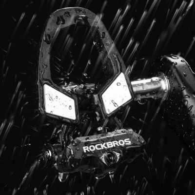 11. Rockbros RD9 SPD Pedalplatten aus Carbonfaser und Titanlegierung – Schwarz