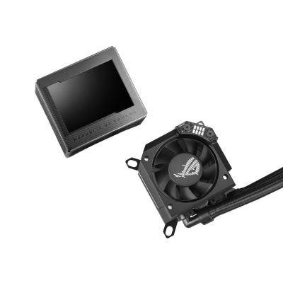 14. ASUS ROG Ryujin III 240 ARGB-Prozessor All-in-One-Flüssigkeitskühler 12 cm Schwarz 1 Stk.