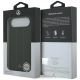 8. Mercedes Leder Laurel Leaves Stripes MagSafe Case für iPhone 17 Air - Schwarz