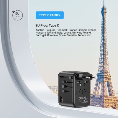 32. UNITEK Reiseladegerät EU/US/UK/AUS GAN PD 65W