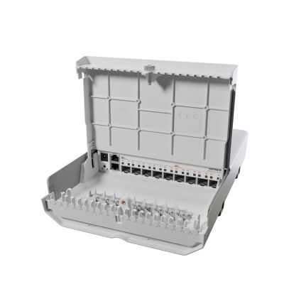 Mikrotik netFiber 9 Gigabit Ethernet (10/100/1000) PoE-Unterstützung Weiß
