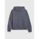 7. Lockerer Mädchen-Sweatshirt mit Kapuze 4F 4FJRSS26TSWSF2627-22S