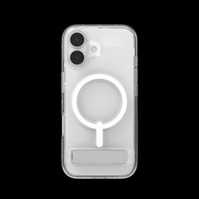 2. ZAGG Crystal Palace Snap KS MagSafe Hülle mit Ständer für iPhone 17 - Transparent