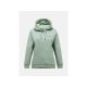 PEAK PERFORMANCE W Damen-Hoodie mit kleinem Logo, Grün