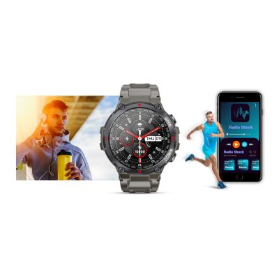 7. GIEWONT Graue GW430-2 Smartwatch