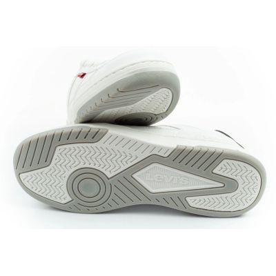 9. Levi's Kinder-Sportschuhe John, weiß, bequem und modisch