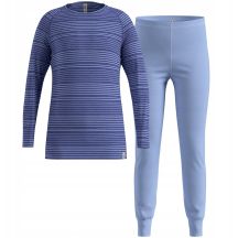Thermounterwäsche - Odlo Set lang ACTIVE WARM SET Größe 128cm Marineblau