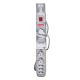 3. Activejet APN-8g/5m-GR Überspannungsschutzleiste (3 x Typ C, 5 x UTE; 10 A; 5 m; grau)
