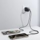 10. Joyroom JR-TCF13 Netzwerkladegerät USB-C / USB-A 25W SFC / PPS / PD - Schwarz
