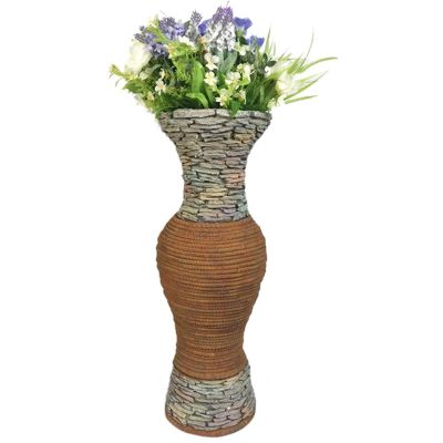 4. Gartenvase 23,5 x 23 x 63,5 cm