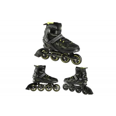 2. NILS EXTREME NA9157 ROLLSCHUHE SCHWARZ UND GOLD GRÖSSE 39