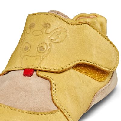 8. Affenzahn Crawly Giraffe Leder-Kriechschuhe (01257-60097)