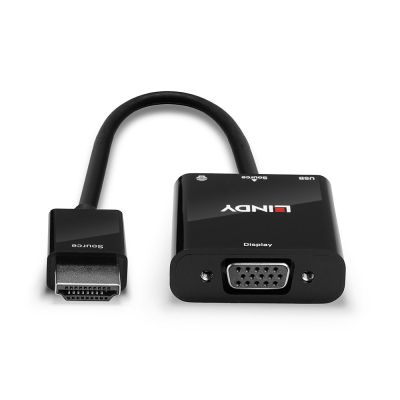 5. LINDY Konverter HDMI auf VGA und Audio 1080p ohne Skalierung