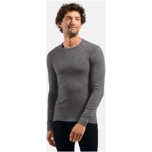 Odlo BL TOP Crew Neck S/S ACTIVE WARM Langarm-Thermounterwäsche Größe S Dunkelgrau