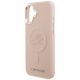 6. Karl Lagerfeld MagSafe Hülle mit Initialen und Metalllogo für iPhone 16 Plus – Pink