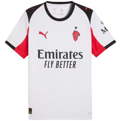 Puma AC Mailand Auswärtstrikot Replica Herren T-Shirt Weiß 779971 02