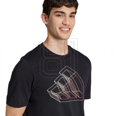 4. T-shirt adidas Tech Outline Graphic M JJ3866