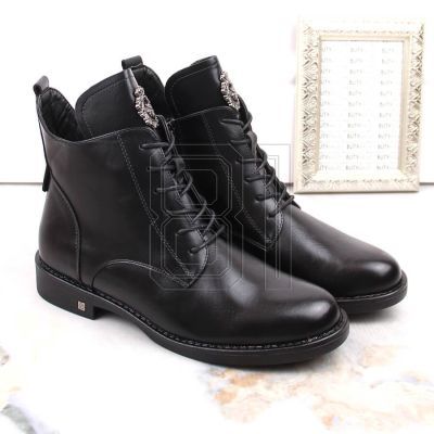 11. Schnür- und Reißverschlussstiefeletten Potocki W WOL171B schwarz
