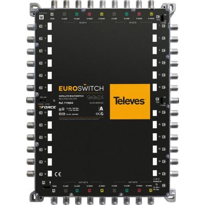 EuroSwitch Televes 9x9x24 Ref. 719604