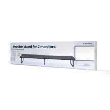 GEMBIRD 2-MONITOR-STÄNDER (RECHTECKIGE FORM)