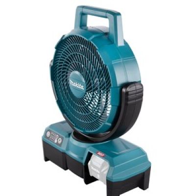 3. Makita CF001GZ Ventilator für den Wohnbereich, Schwarz, Blau