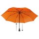 2. EuroSCHIRM Light Trek Automatik-Regenschirm, orange, kompakt, aus Fiberglas und Polyester