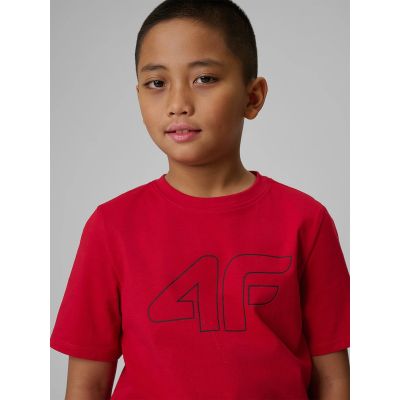 3. Normales bedrucktes Jungen-T-Shirt 4F 4FJRSS26TTSHM3599-10S