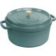 STAUB LA COCOTTE Runder Gusseisentopf 2,2 l, Eukalyptus