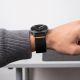 5. Tech-Protect Nylon-Armband mit Verschluss für Samsung Galaxy Watch 40/44/46 mm – Schwarz