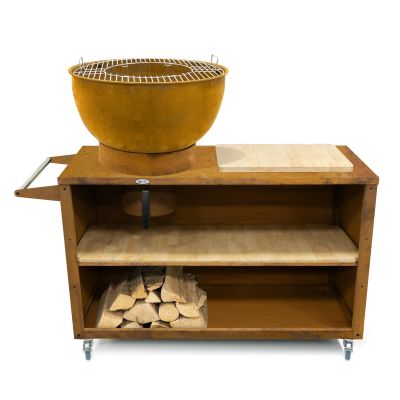 15. Heat Trolle HBBQ.005R rostige Gartenküche