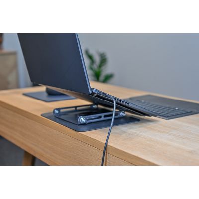 17. MEDIA-TECH VERSTELLBARER, DREHBARER, ERGONOMISCHER LAPTOPSTÄNDER ROTO MT2662