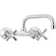 Deante Neo Symerio Wandarmatur für Waschtische, Chrom BOS050D