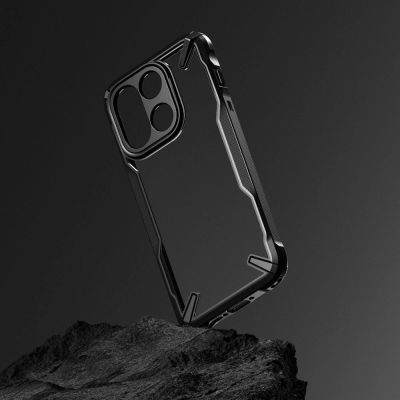 5. Ringke Fusion X Hülle für OnePlus 15 – Transparent Schwarz