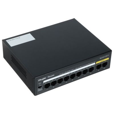 Reyee RG-ES110F-P 8-Port PoE-Switch