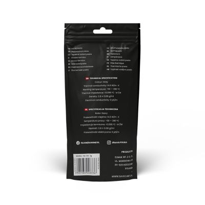 3. SAVIO Wärmeleitpaste 14,5 W/MK, 1 g, TG-04