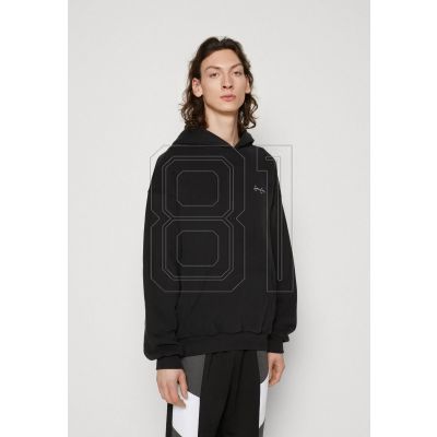 4. Sean John Script Logo Hoodie mit Artwork auf der Rückseite, Größe M, 6021388