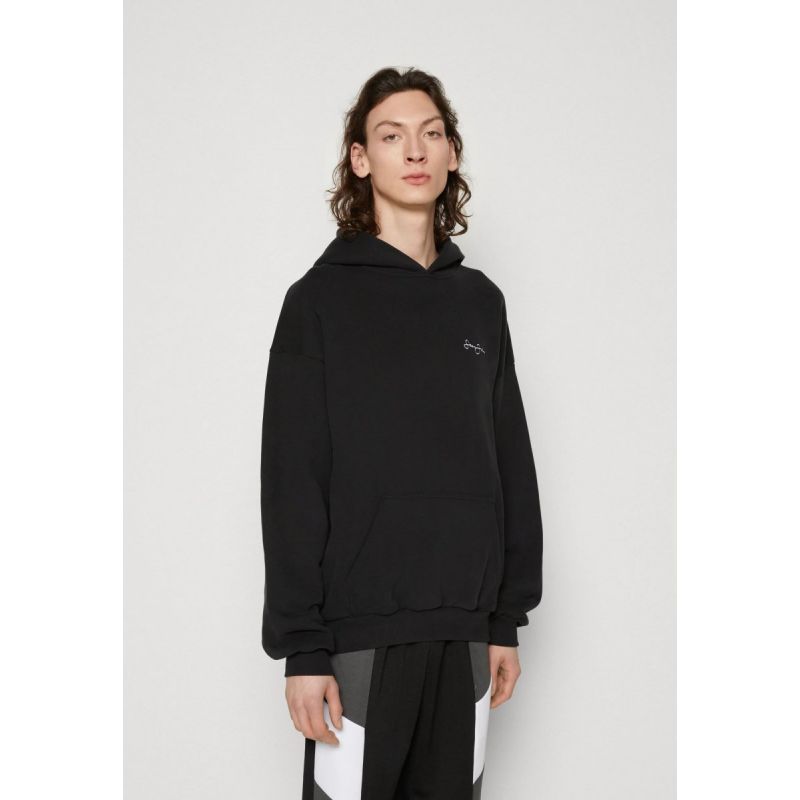 4. Sean John Script Logo Hoodie mit Artwork auf der Rückseite, Größe M, 6021388